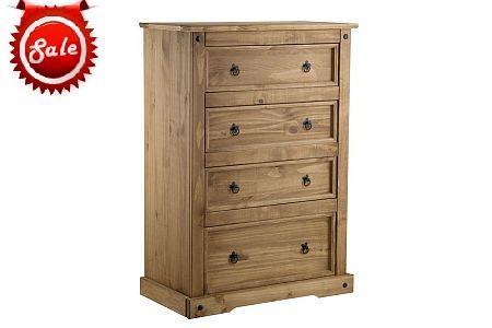 Corona 4 Drawer Chest